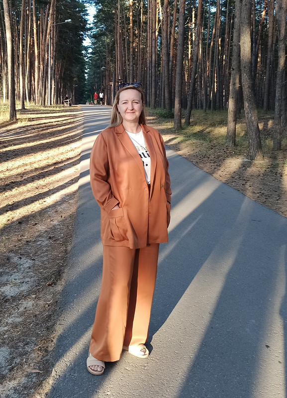 Летний костюм (жакет-рубашка) от Оксана Сыса СОК 
