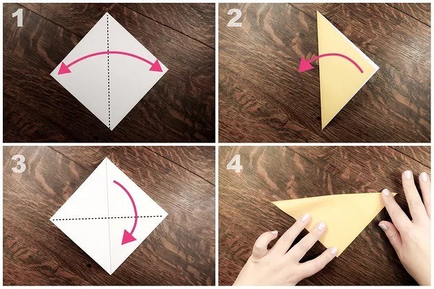 Поделка из оригами пошаговая инструкция
