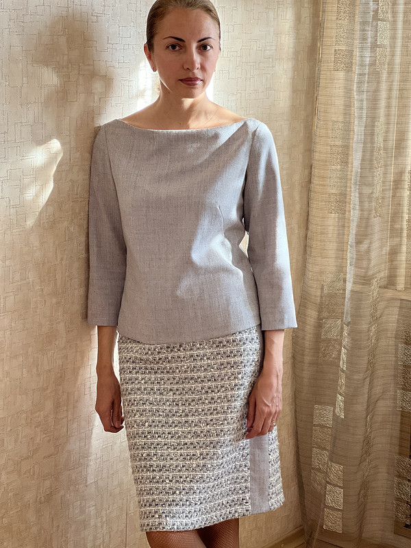 Костюм: юбка и блузка от Марина Князева