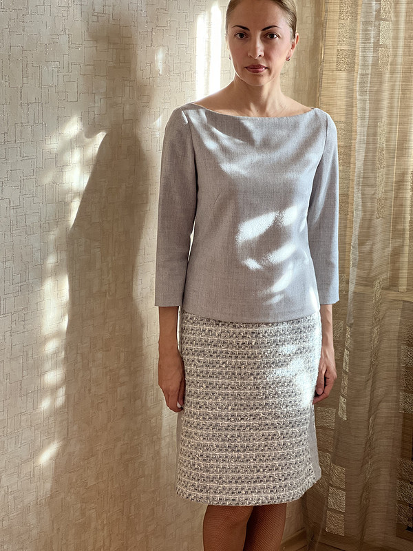 Костюм: юбка и блузка от Марина Князева