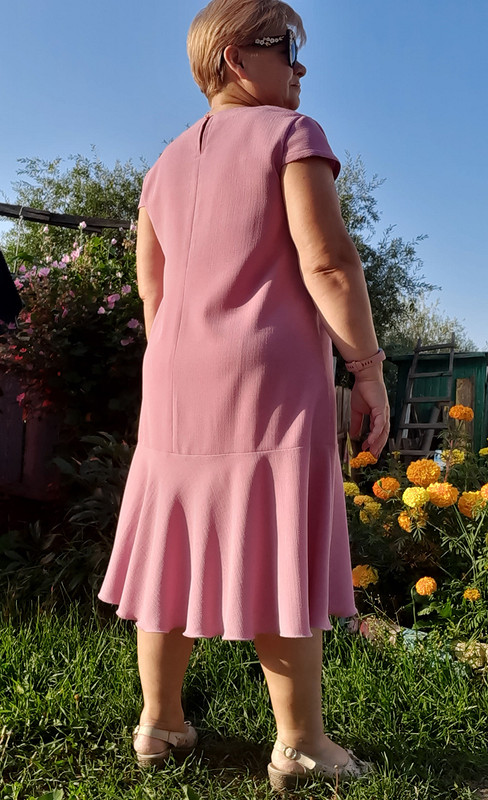 Розовое платье от LarisaP
