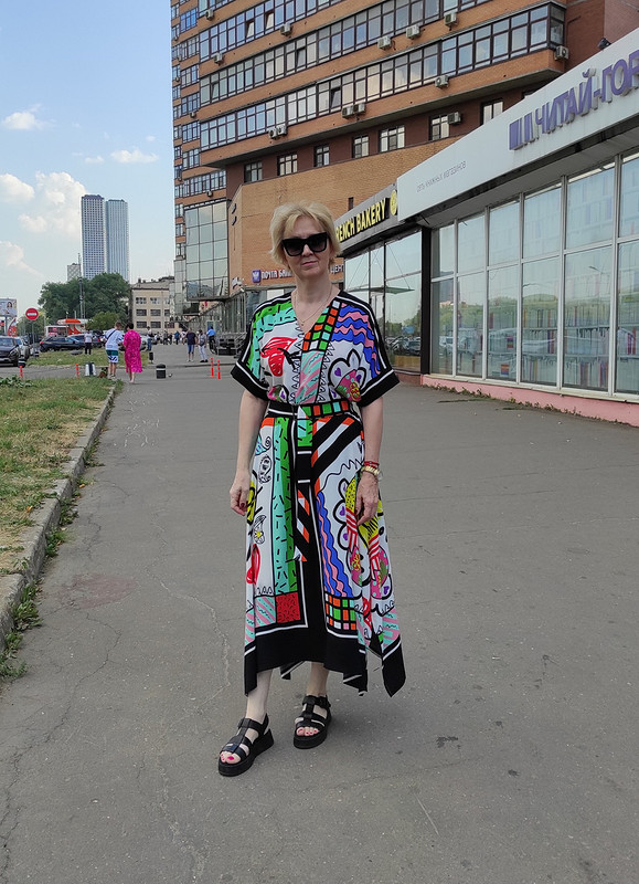 Платье с уголками от Vikkilevit