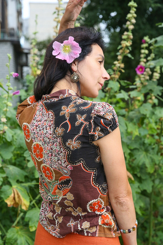 Блузка и юбка «Лето пряного цвета» от AnastasiyaGololobova