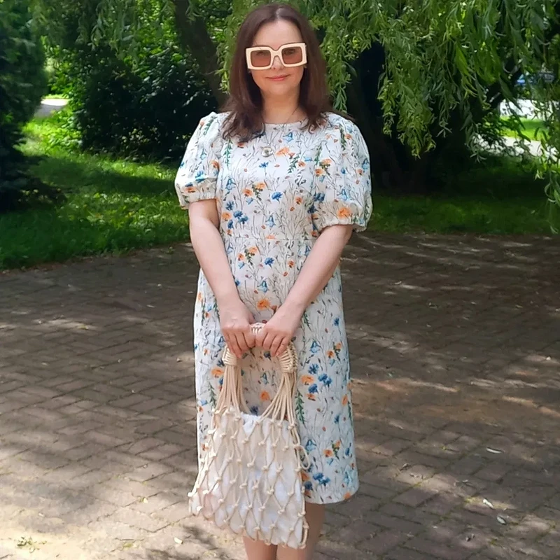 Платье из boutique 6/2021+авоська от y__neskladovae 