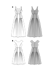 Платье с глубоким вырезом