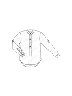 Блузка рубашечного кроя