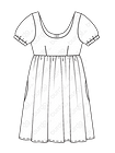 Платье с глубоким вырезом