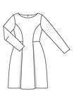 Платье с юбкой «колокол»