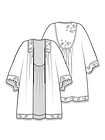 Пляжное кимоно