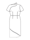 Облегающее платье