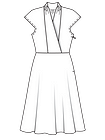 Платье приталенного силуэта