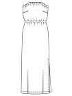 Платье-бандо