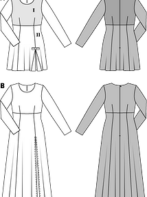 Женское платье в стиле “Ампир” (размер 34-44)