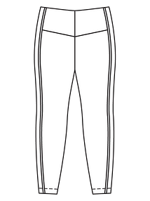 Технический рисунок брюк