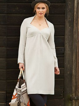 Платье №137 — выкройка из Burda 10/2012