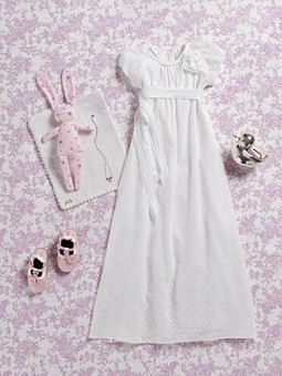 Крестильное платье для девочки №148 — выкройка из Burda 7/2012