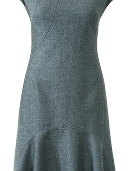 Платье со скругленными рельефными швами №122 — выкройка из Burda 9/2014