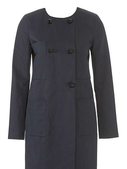 Пальто с накладными карманами №120
