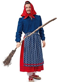Маскарадный костюм «Ведьма» №2366