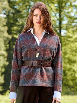 Пуловер из вязаного полотна №108 A