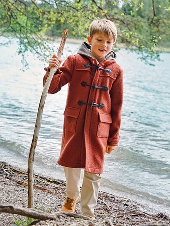 Выкройка детского пальто с капюшоном | Шить просто — natali-fashion.ru