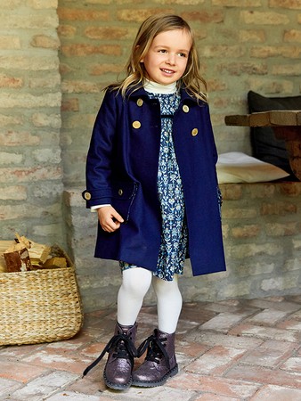 Выкройка пальто для девочки от 1 года до 14 лет (Шитье и крой) – Журнал Вдохновение Рукодельницы