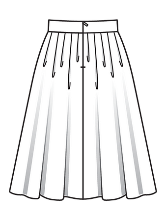 Облегающая юбка