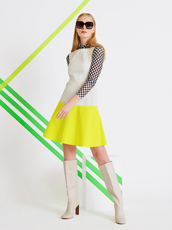 Модель платья в стиле 60-х