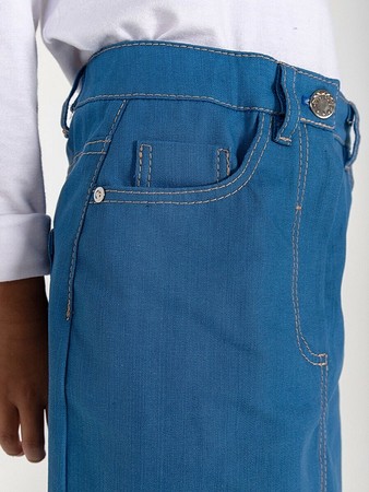 Выкройка: юбка джинсовая