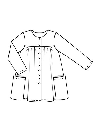 Детское платье бебидолл