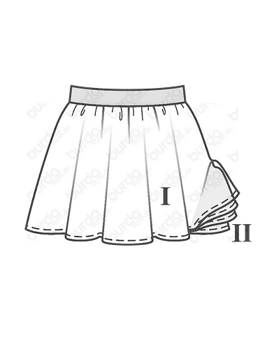 Пышная юбка для девочки