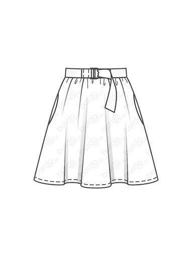 Расклешённая юбка