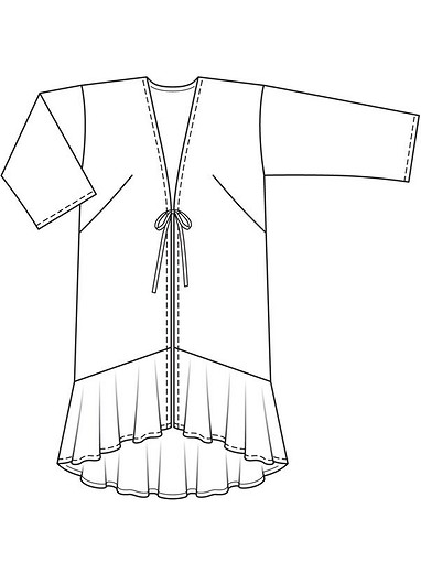 Кимоно в этническом стиле