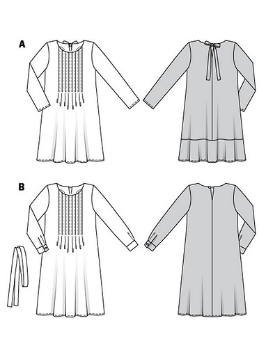 Платье с завязывающимся поясом