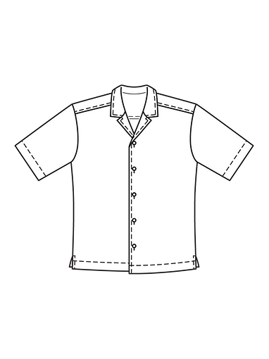Классическая гавайская рубашка