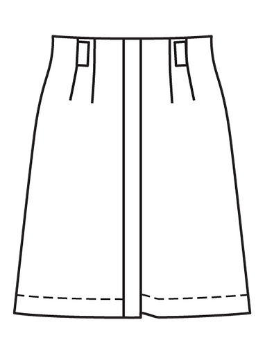 Жаккардовая мини-юбка