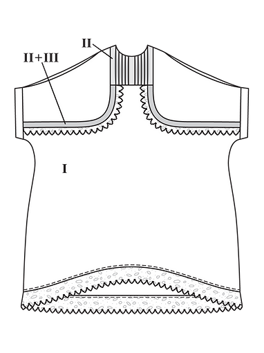 Платье-туника от немецкого дизайнера Марселя Остартага