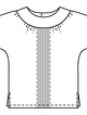 Блуза с цельнокроеными рукавами №122