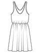 Платье и чехол №128 — выкройка из Burda 6/2013