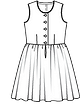 Платье с фартуком №143