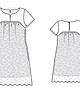 Платье в стиле бебидолл №124 — выкройка из Burda 10/2014