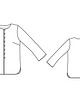 Блуза прямого кроя №134