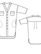 Платье рубашечного кроя №131 В — выкройка из Burda 5/2015