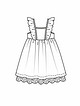 Платье для девочки №138 — выкройка из Burda 7/2015