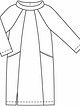 Платье О-силуэта №119 — выкройка из Burda 2/2016