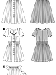 Платье-рубашка №7084 — выкройка из Каталог Burda осень-зима/2015/2016