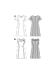 Платье приталенного силуэта №6627 — выкройка из Каталог Burda весна-лето/2016