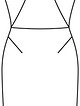 Платье-футляр №112 — выкройка из Burda 6/2016