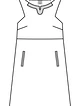 A-kesim elbise №106 — Burda'dan 7/2016 deseni