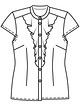 Блузка-рубашка №103